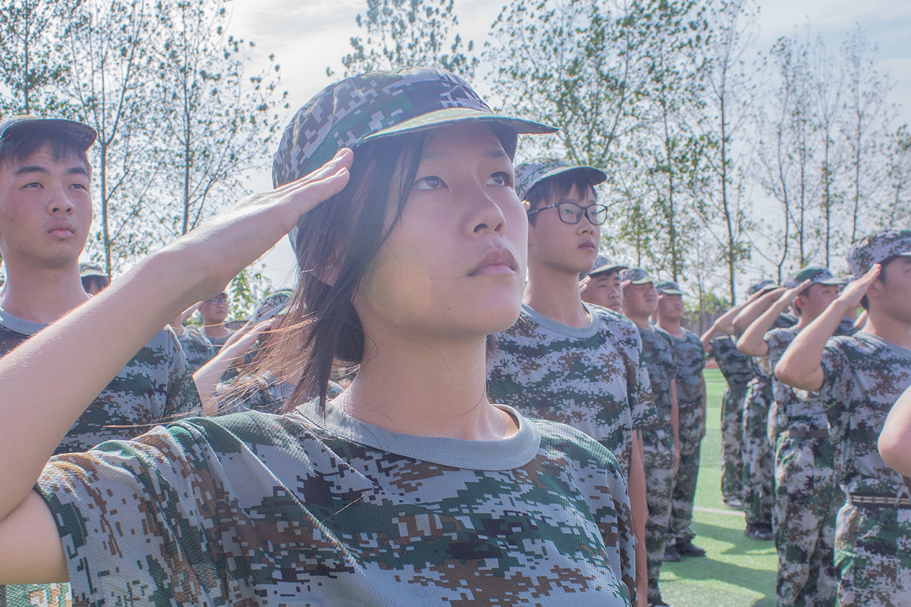 結(jié)訓(xùn)千帆競 振寧秋點兵 | 振寧技工學(xué)校舉行軍訓(xùn)閉幕式(圖9)